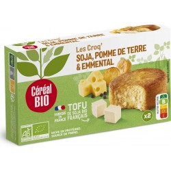 Cereal Bio Croq' soja pommes de terre, emmental & tofu fumé