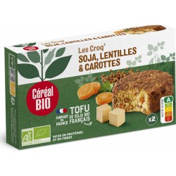 Cereal Bio Croq' soja lentilles & carotte