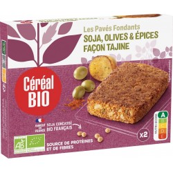 Cereal Bio Pavés fondants olives & épices tajine