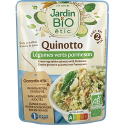 Bio Logique Plat cuisiné Quinotto legumes verts parmesan BIO'LOGIQUE