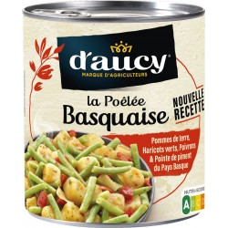 D Aucy Plat cuisiné poêlée Basquaise D'AUCY