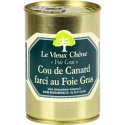 Le Vieux Chene Plat cuisiné cou de canard farci foie gras