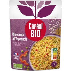 Cereal Bio Riz micro-ondes & soja Bio à l'espagnol