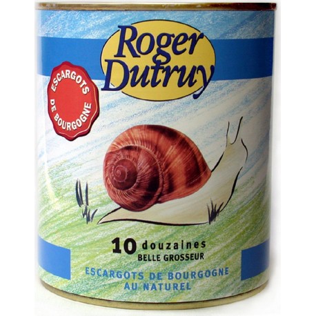 Roger Dutruy Escargots de Bourgogne au naturel