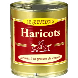 Le Revelois Haricots graisse de canard 840g