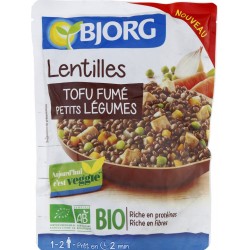 Bjorg Lentille tofu fume bio
