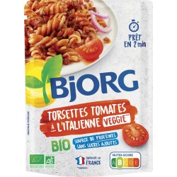 Bjorg Plat cuisiné bio torsettes tomates à l'italienne