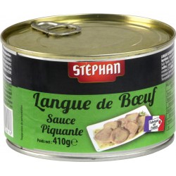 Stephan Plat cuisiné langue de bœuf sauce piquant
