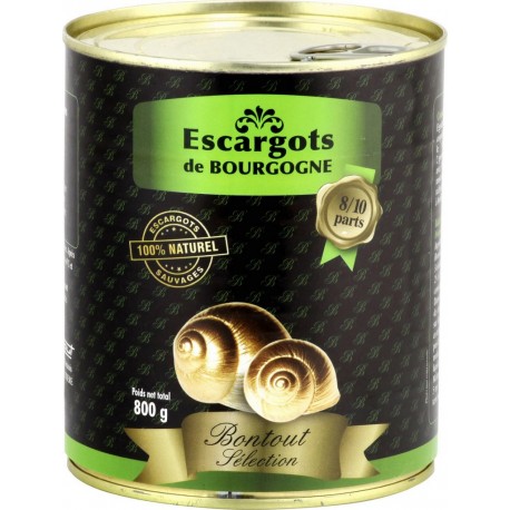 Bontout Escargots de Bourgogne 800g