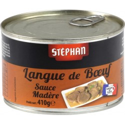 Stephan Plat cuisiné langue de bœuf sauce Madère