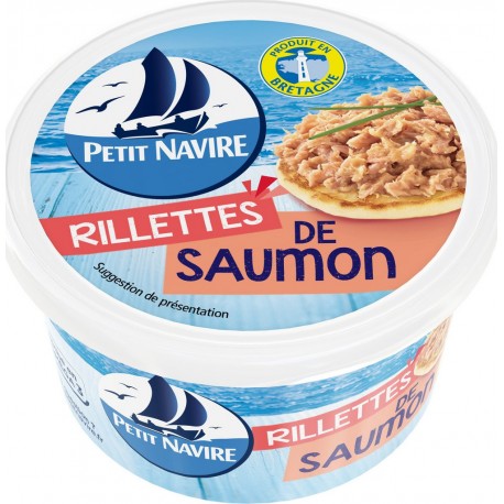 Petit Navire Rillettes de Saumon 125g