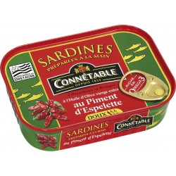 Connetable Sardines piment d'Espelette doux