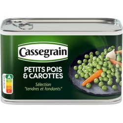Cassegrain Petits pois carottes