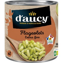 D'AUCY Flageolets extra fins 265g
