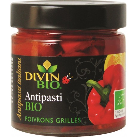 Divin Bio Poivrons grillés