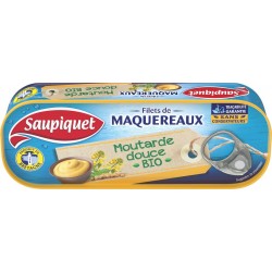 Saupiquet Filets de maquereaux moutarde douce