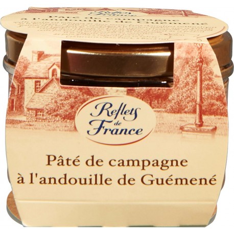 Reflets De France Pâté de campagne andouille de Guémené 180g