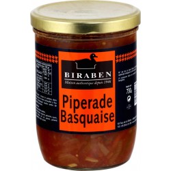 Biraben Plat cuisiné piperade basquaise 730g