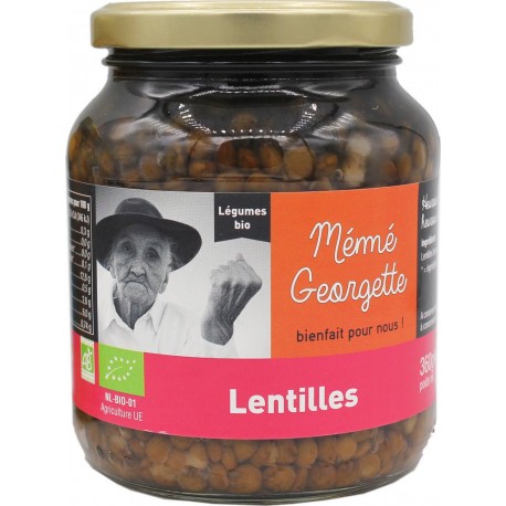 Meme Georgette Lentilles Bio