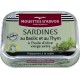 Les Mouettes d'Arvor Sardines au Basilic et au Thym à l'Huile d'Olive vierge extra 115g