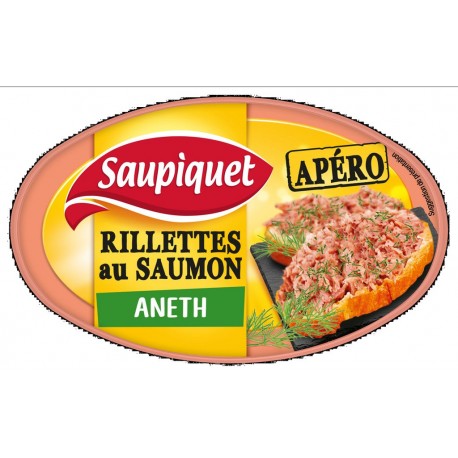 Saupiquet Rillettes au saumon et à l'aneth