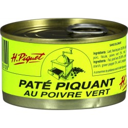 H Piquet Pâté piquant au poivre vert H. PIQUET