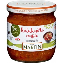 Jean Martin Ratatouille confite aux cranberries bio