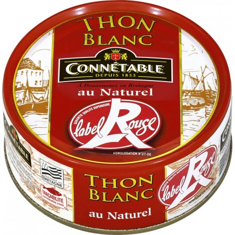 Connetable Thon blanc au naturel Label Rouge