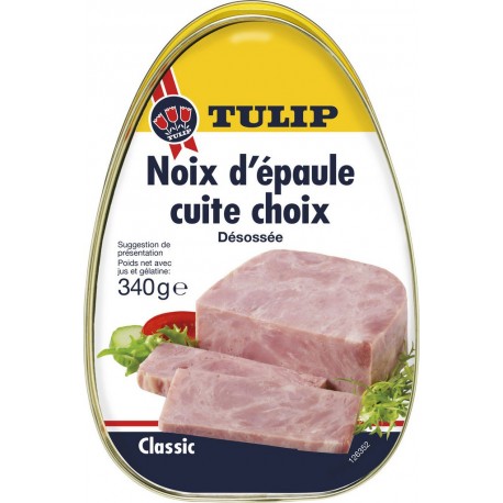 Tulip Pâté noix d'épaule cuite choix désossée 340g