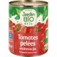 Jardin Bio Tomates pelées entières bio