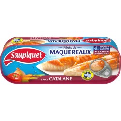 Saupiquet Filets de maquereaux à la Catalane 169g