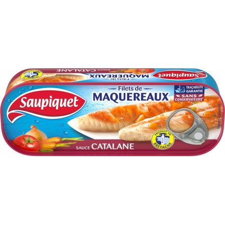 Saupiquet Filets de maquereaux à la Catalane 169g