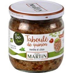 Jean Martin Taboulé bio de quinoa, menthe et citron, sans gluten 345g