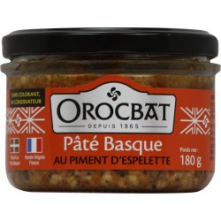 Orocbat Pâté basque au piment d'Espelette