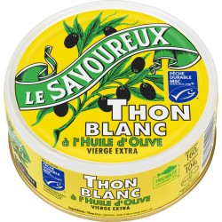 Le Savoureux Thon blanc à l'huile d'olive 160g