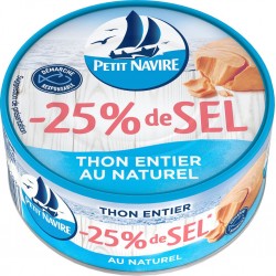 Petit Navire Thon entier naturel