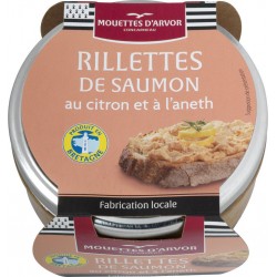 Les Mouettes D Arvor Rillettes saumon citron aneth LES MOUETTES D'ARVOR