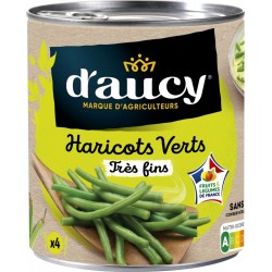 D Aucy Haricots verts très fins D'AUCY