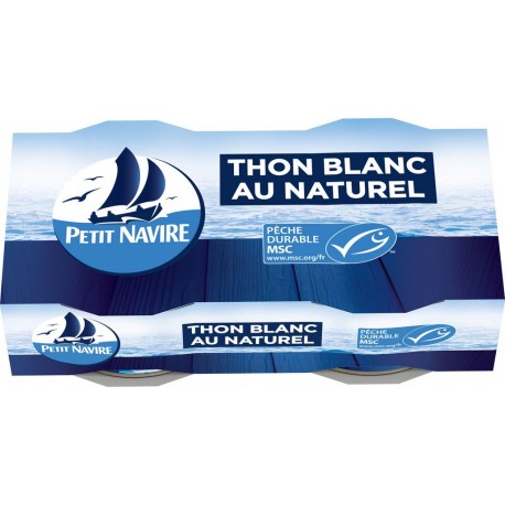 Msc Petit Navire Thon au naturel pêche durable