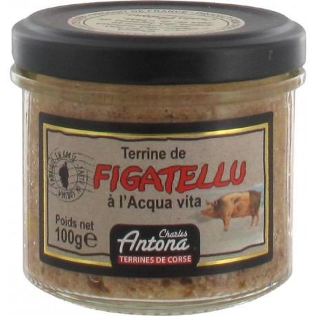 Charles Antona Terrine de figatellu eau de vie