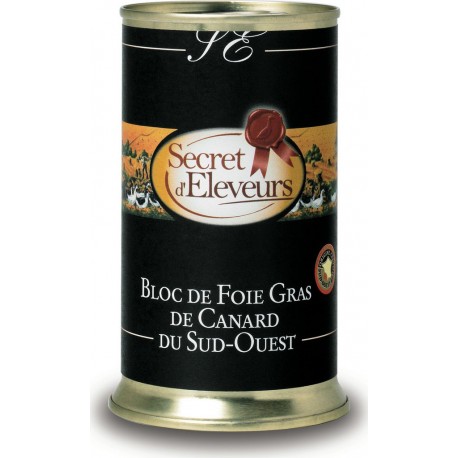 Secret D Eleveurs Foie Gras Bloc de canard IGP sud ouest SECRET D'ELEVEURS