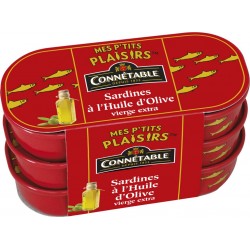 Connetable Sardines à l'huile d'olive 165g