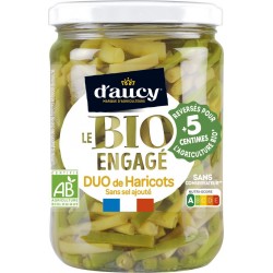 D Aucy Haricots vert & haricot blanc Bio D'AUCY