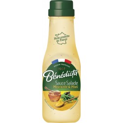 Benedicta Sauce salades moutarde & miel 290g