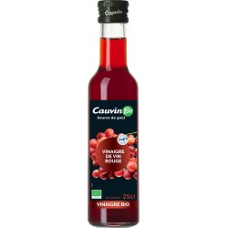 Cauvin Vinaigre de vin rouge bio 25cl