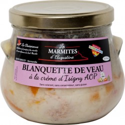 Les Marmittes d’Augustine Plat cuisiné blanquette de veau à la crème