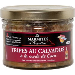 Les Marmittes d’Augustine Plat cuisiné tripes au Calvados