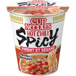 Cup Noodles Soupe de nouilles Japonaises Piment et Sésame Nissin