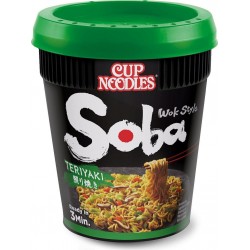 Cup Noodles Soba nouilles Sautées Teriyaki Nissin 90g