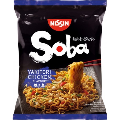 Soba nouilles Sautées Yakitori Nissin